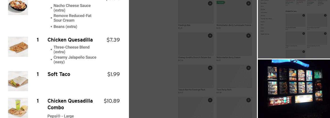 Taco Bell Menu