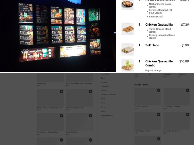 Taco Bell Menu