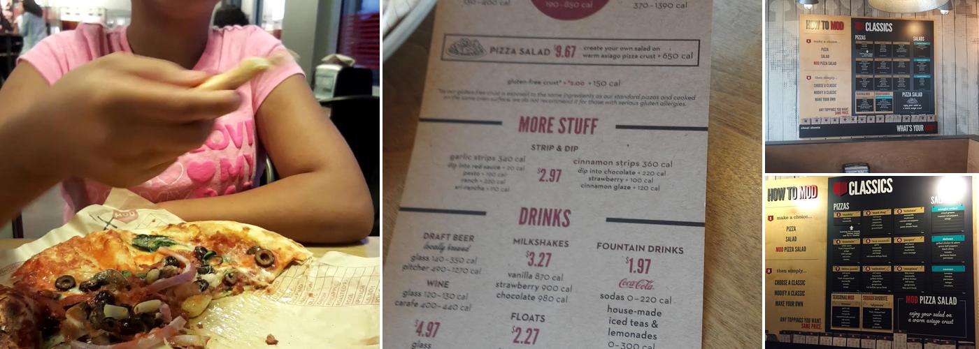MOD Pizza Menu