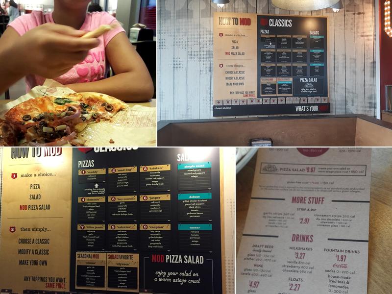MOD Pizza Menu