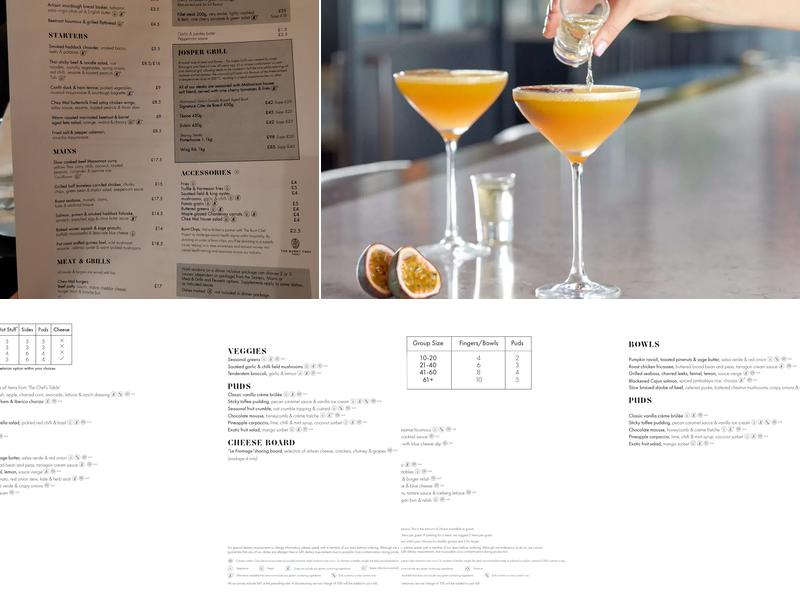 Malmaison Aberdeen Menu