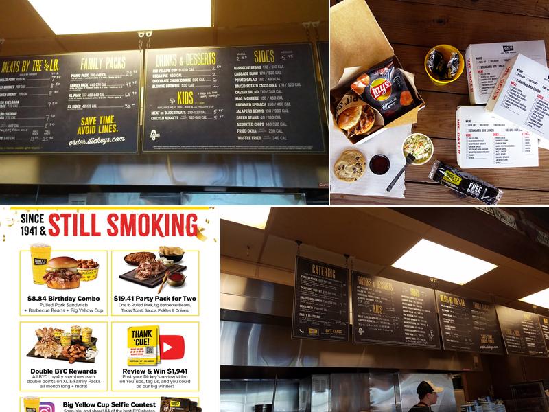 Dickey's Barbecue Pit Menu