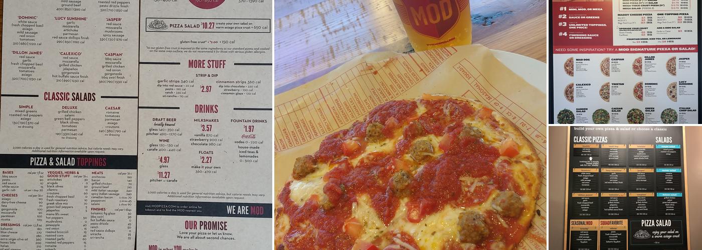 MOD Pizza Menu