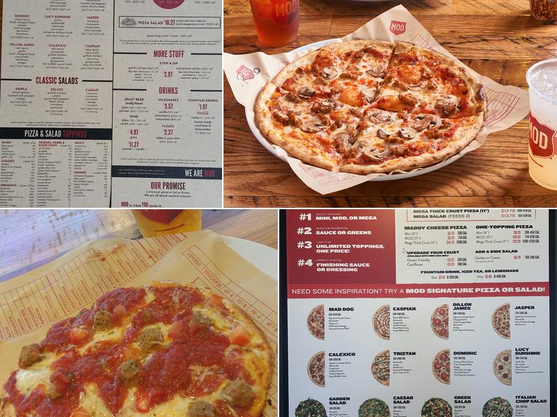MOD Pizza Menu