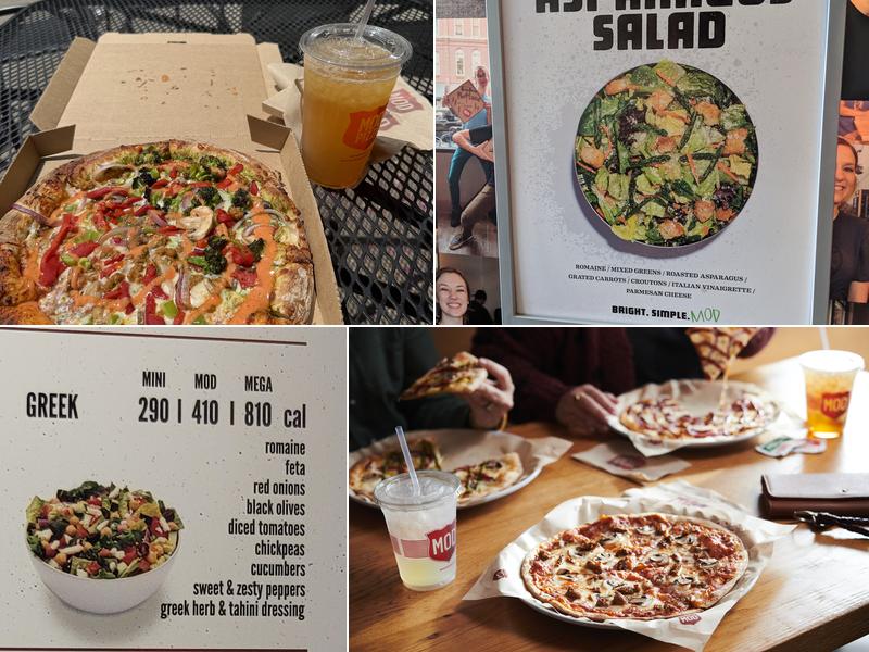 MOD Pizza Menu