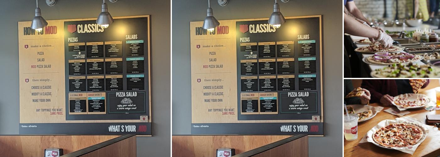 MOD Pizza Menu