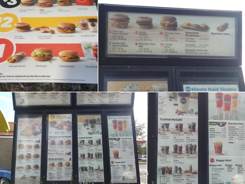 McDonald's Menu