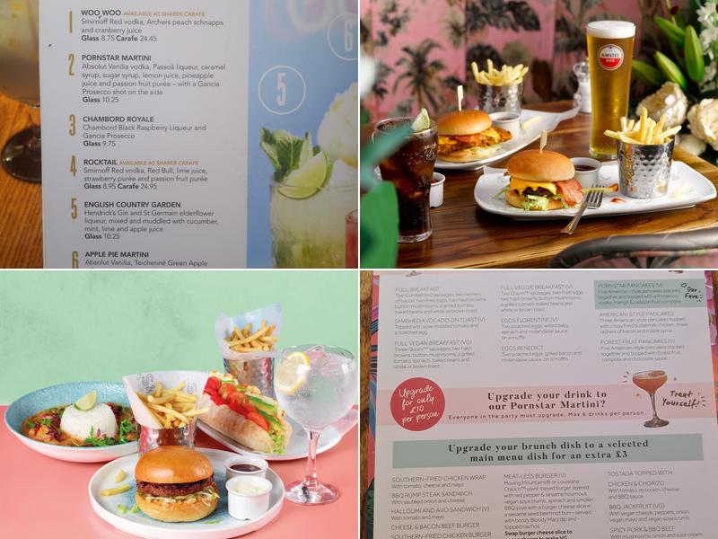 Slug & Lettuce - George Street Edinburgh Menu