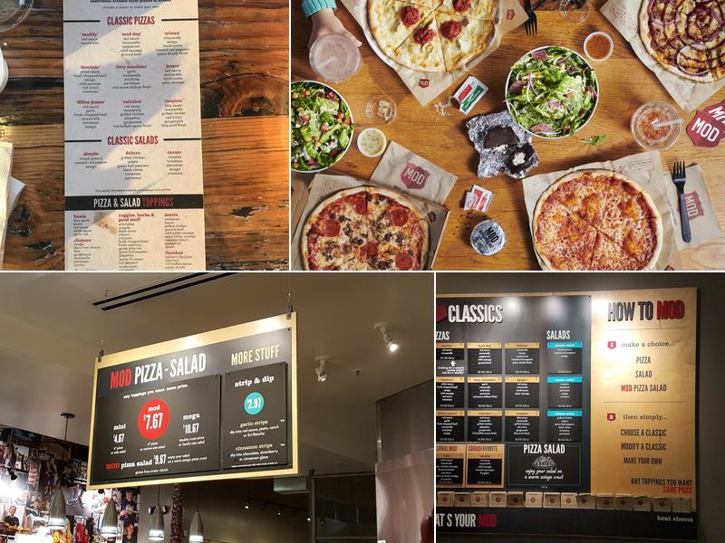 MOD Pizza Menu