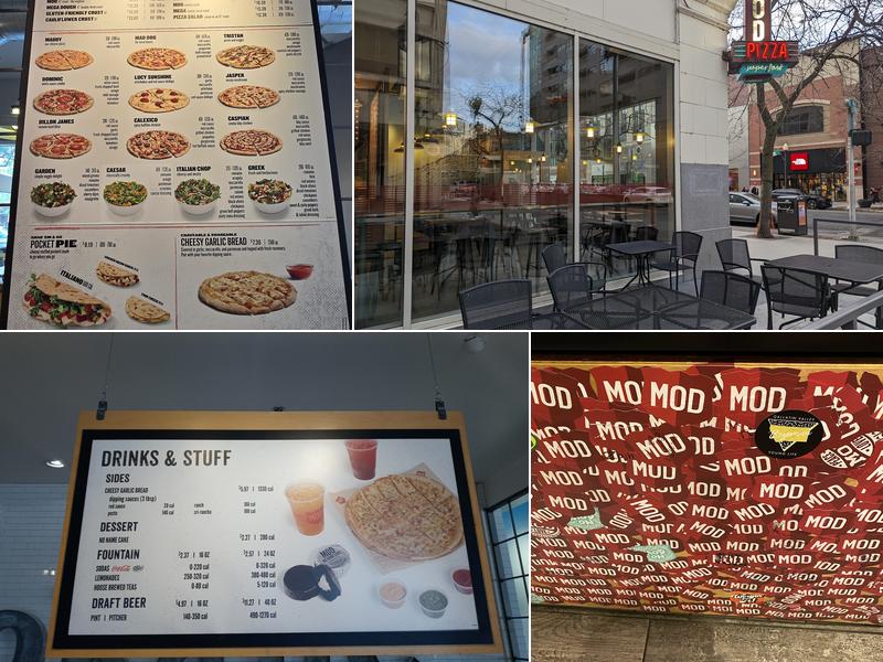 MOD Pizza Menu