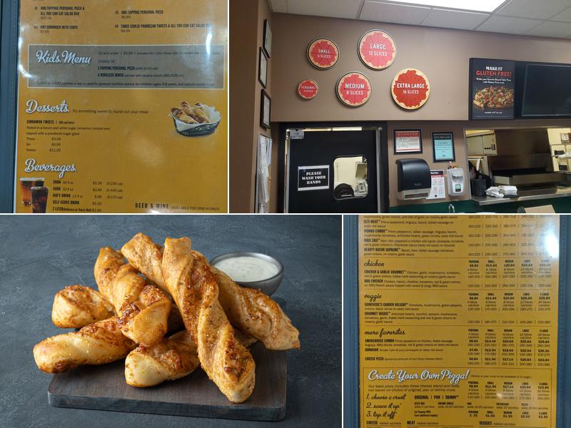 Round Table Pizza Menu