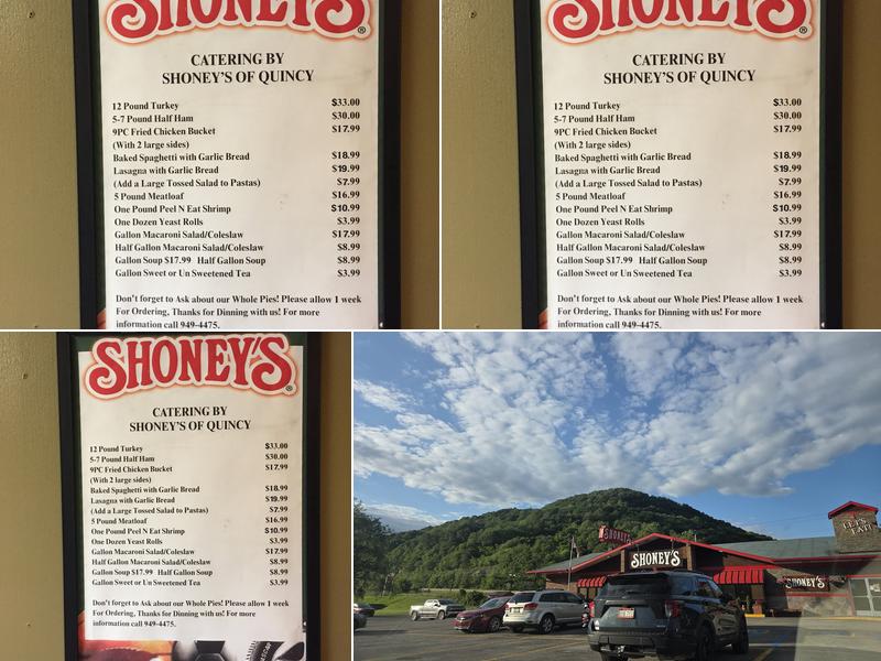 Shoney's Menu