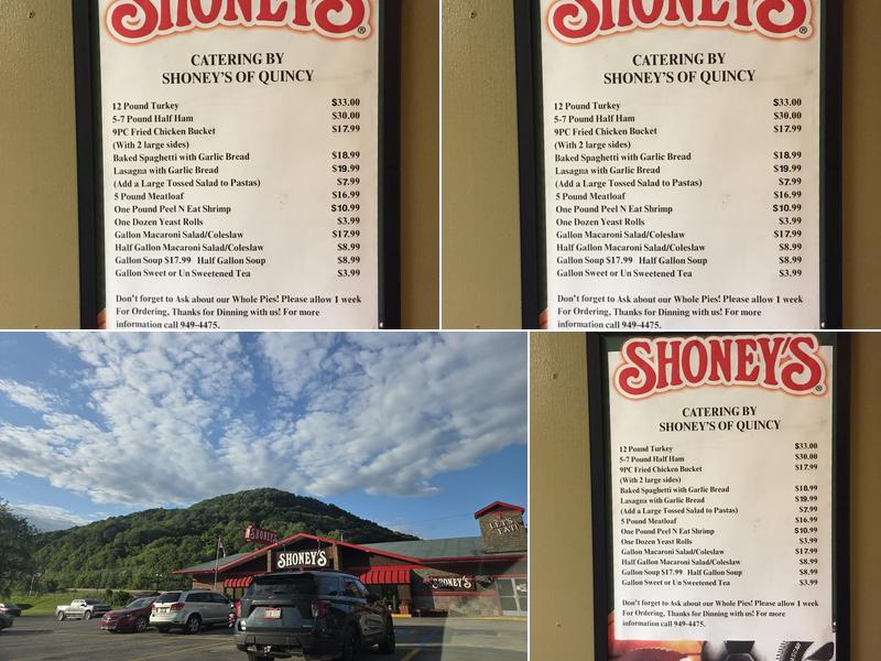 Shoney's Menu