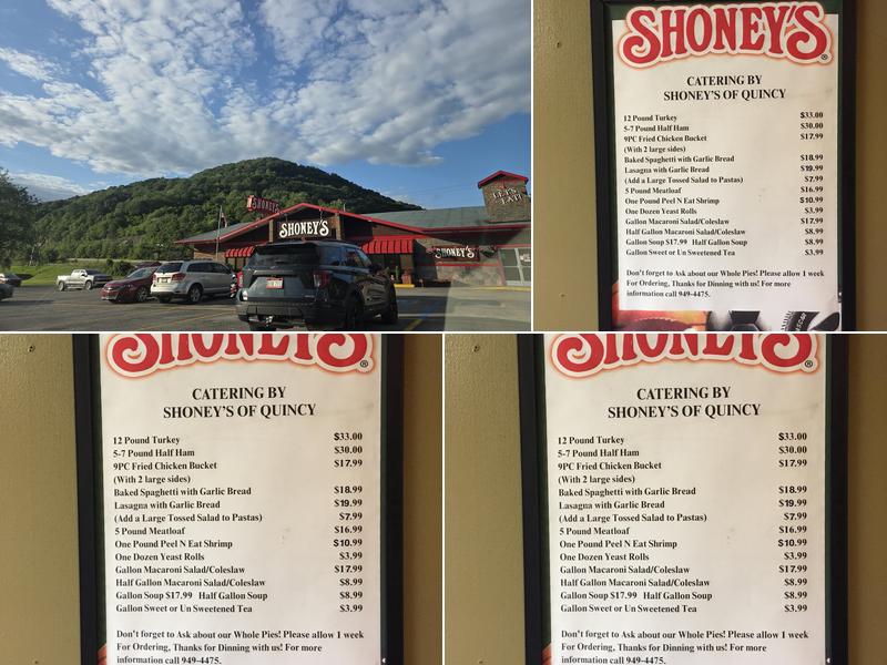 Shoney's Menu