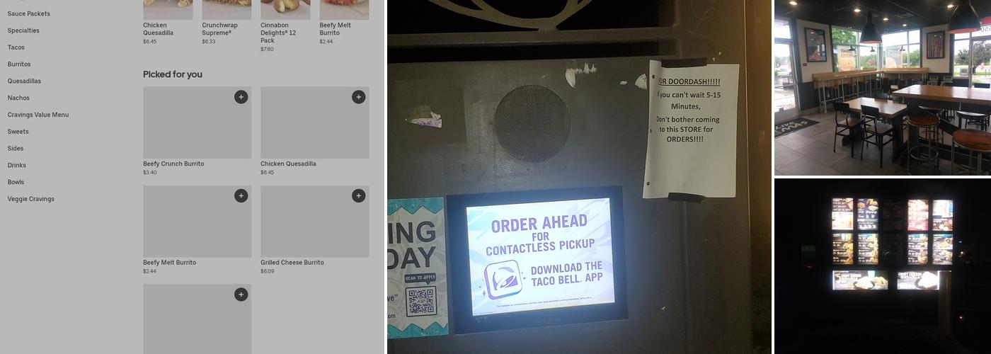 Taco Bell Menu