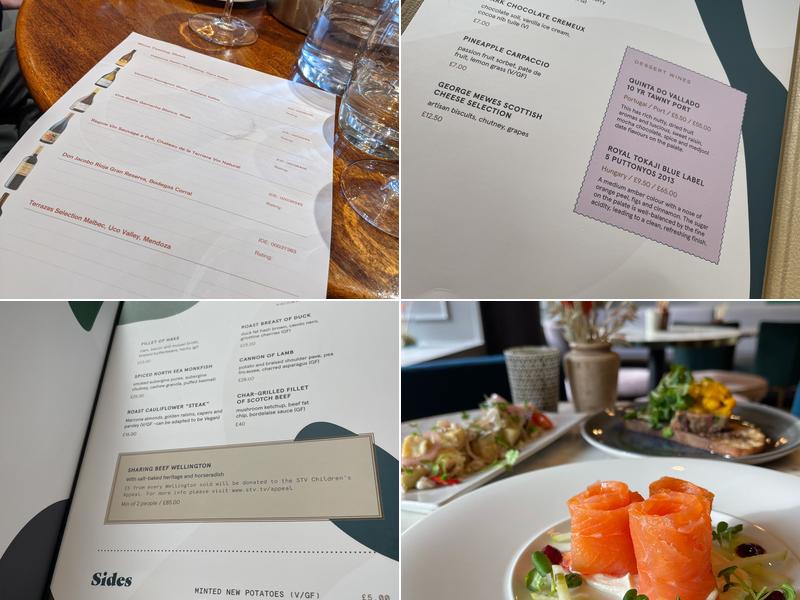 Glaschu Restaurant & Bar Menu