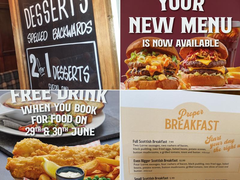 Merchant Glasgow Menu