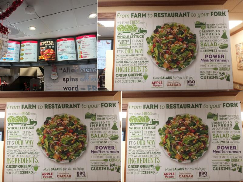 Wendy's Menu