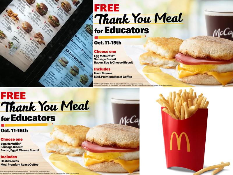 McDonald's Menu
