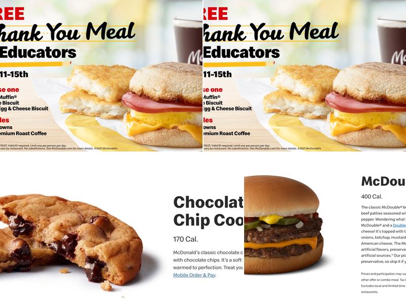 McDonald's Menu