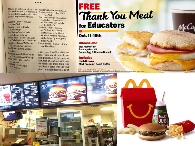 McDonald's Menu