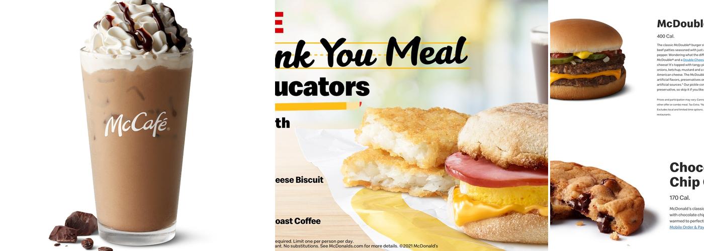 McDonald's Menu