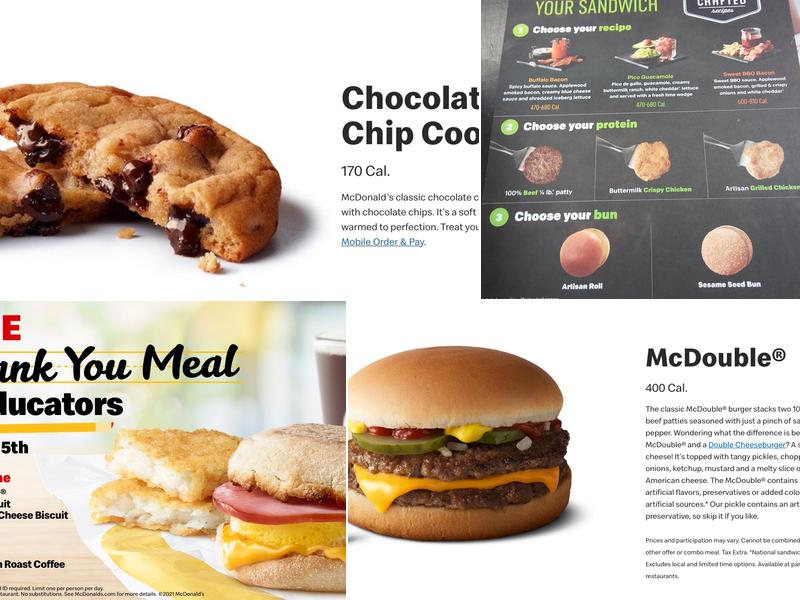 McDonald's Menu