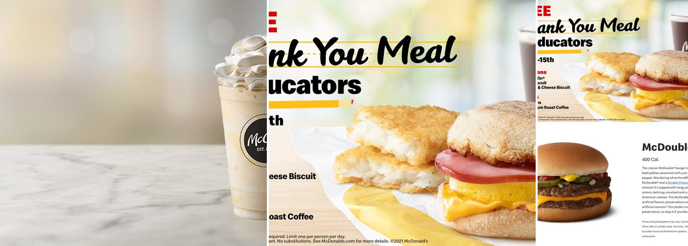 McDonald's Menu