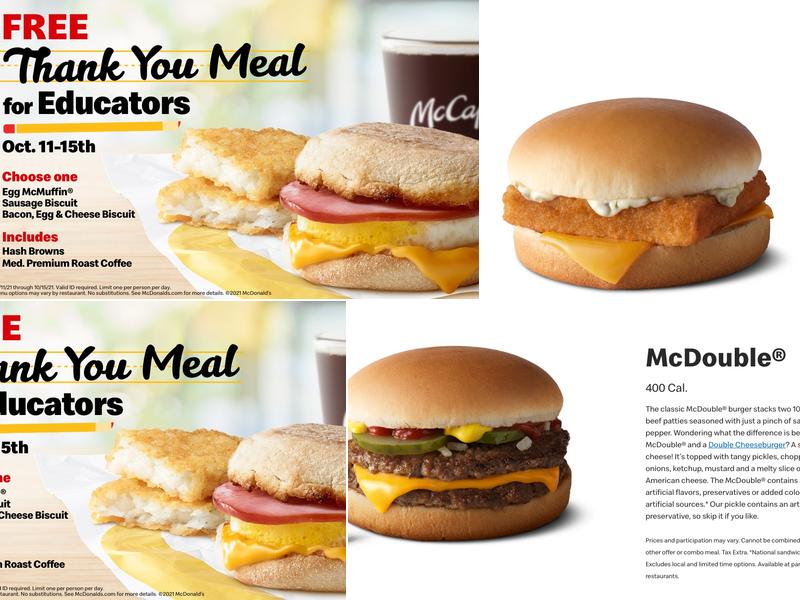 McDonald's Menu