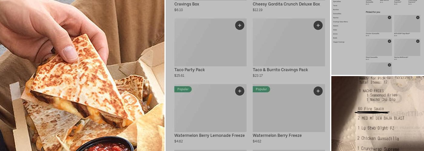 Taco Bell Menu