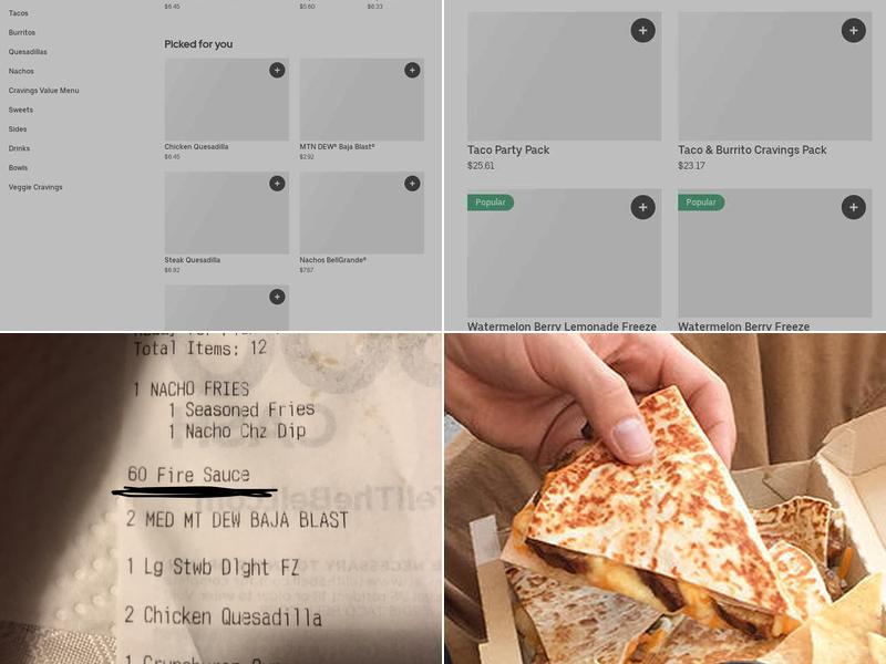Taco Bell Menu