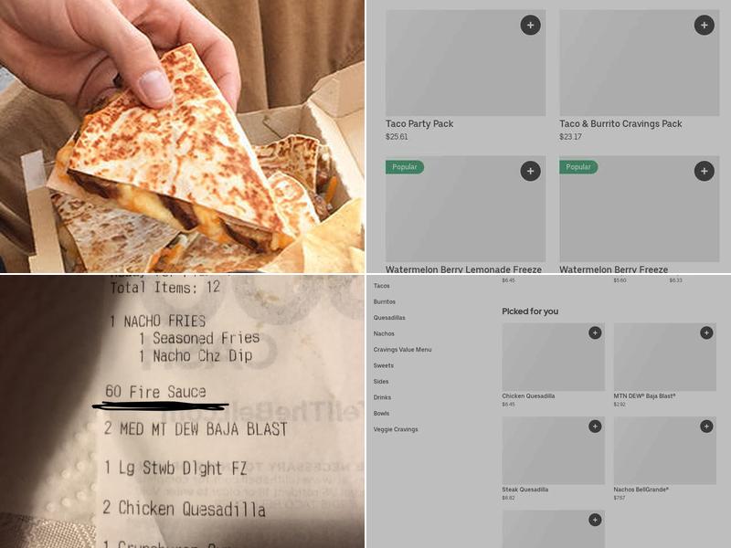 Taco Bell Menu