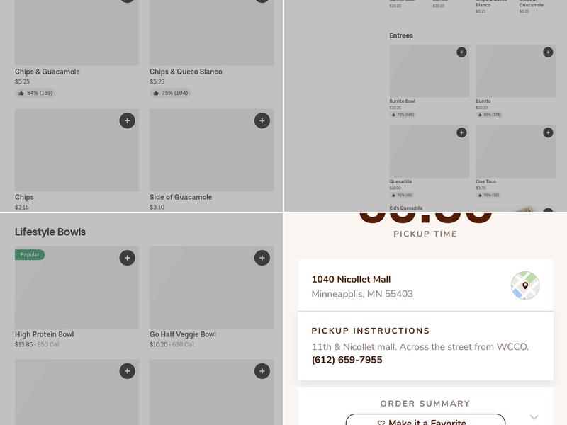 Chipotle Mexican Grill Menu