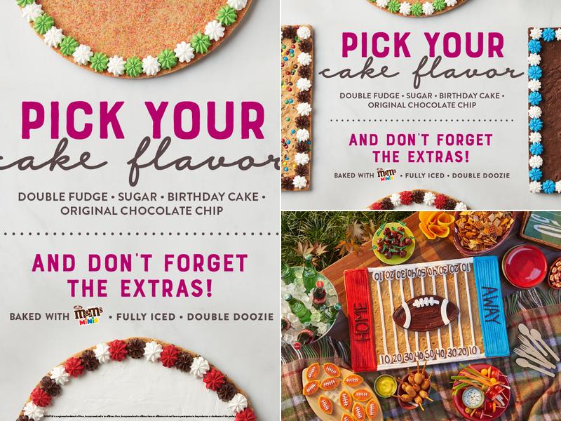 Great American Cookies Menu