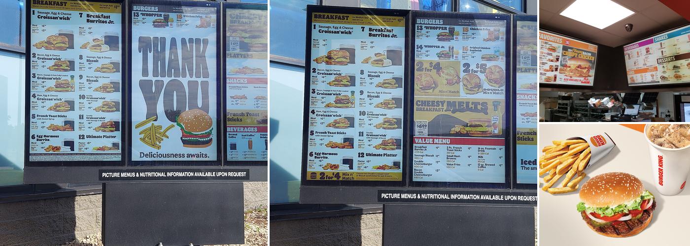 Burger King Menu