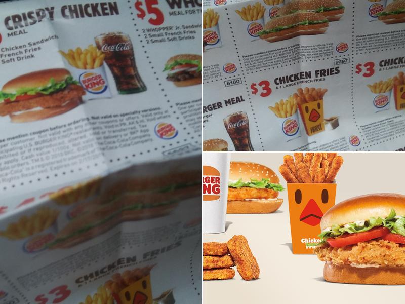 Burger King Menu