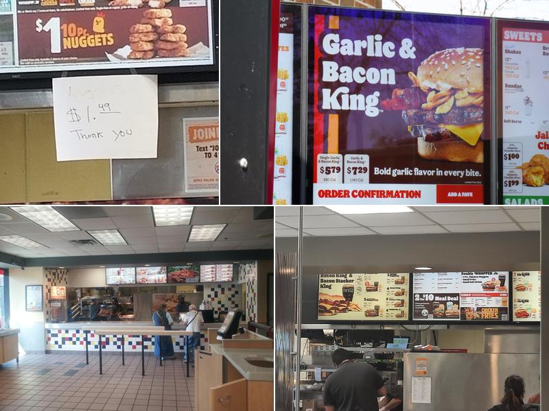 Burger King Menu