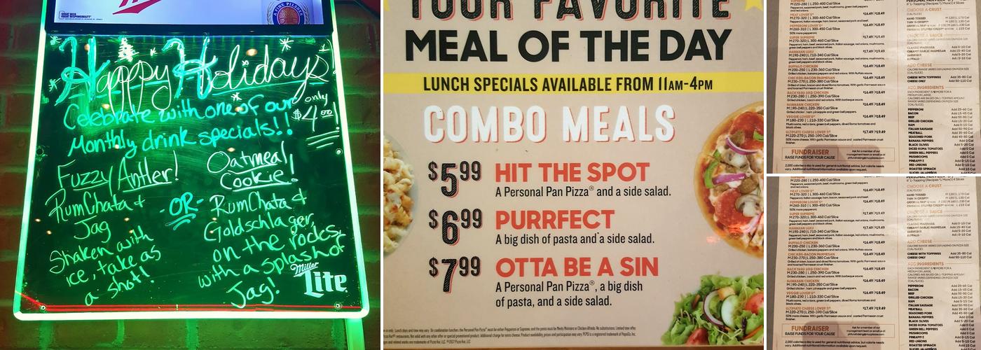 Pizza Hut Menu