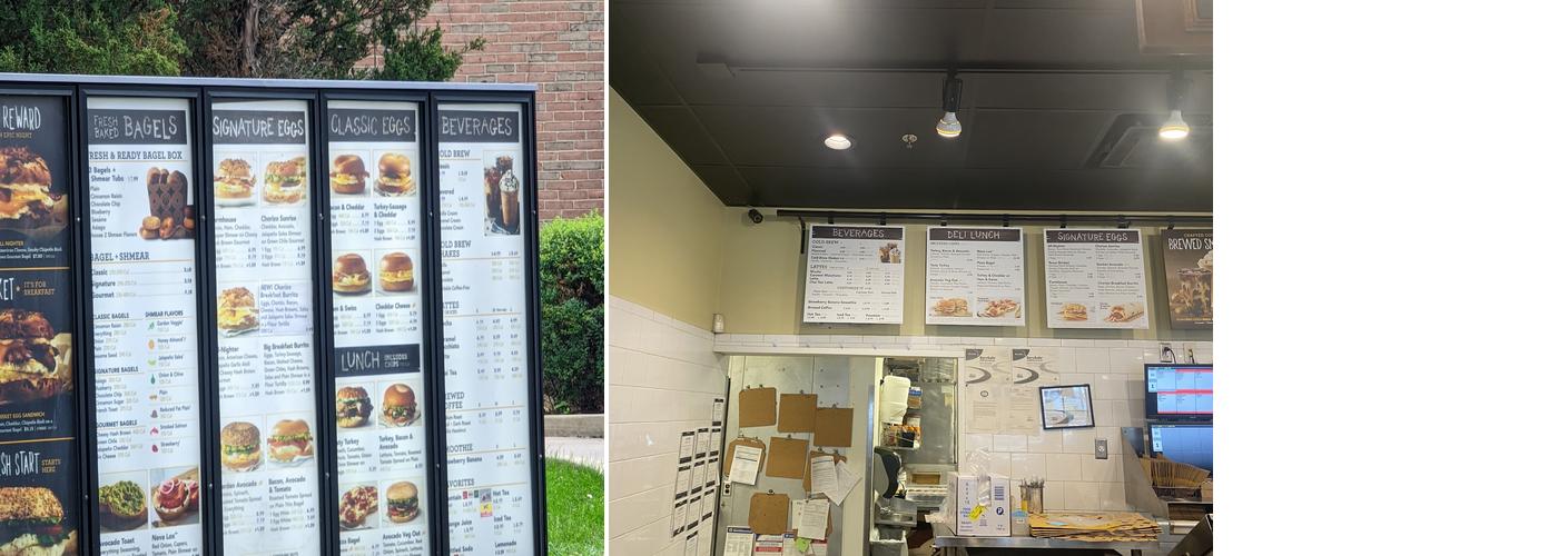 Einstein Bros. Bagels Menu