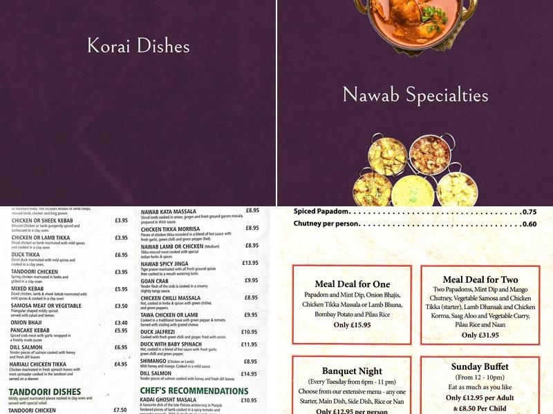 Nawab Menu