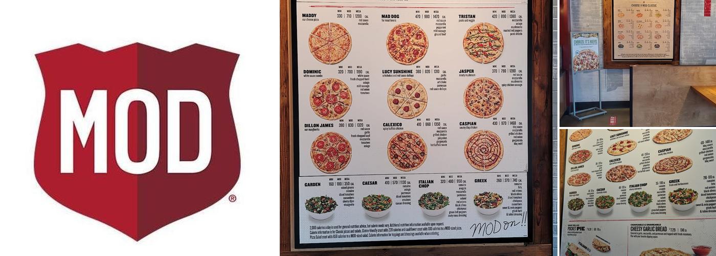MOD Pizza Menu