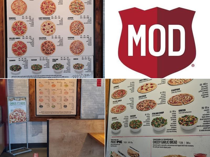 MOD Pizza Menu