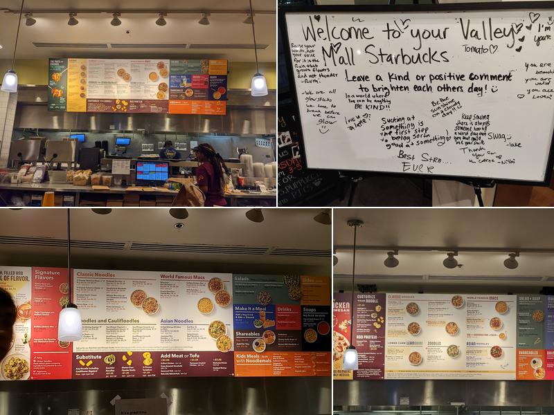 Noodles and Company Menu