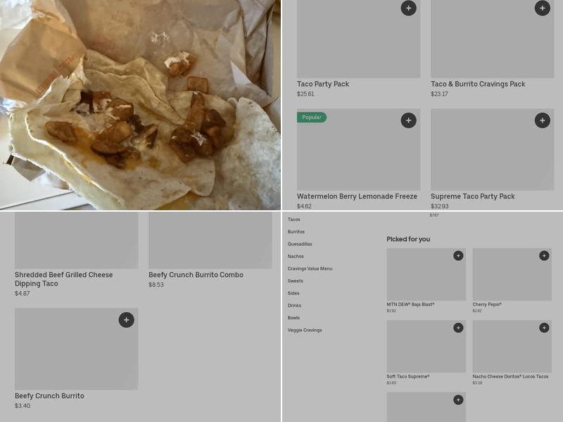 Taco Bell Menu