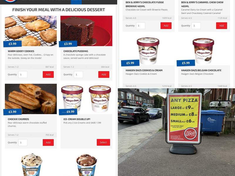 Pizza Go Go Dunstable Menu