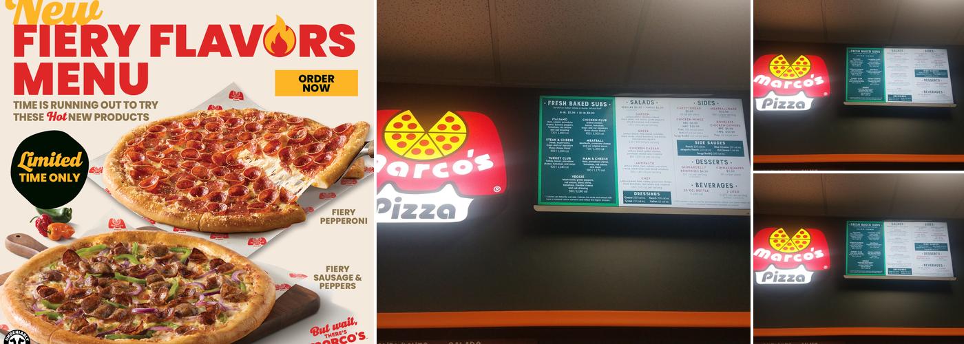 Marco's Pizza Menu