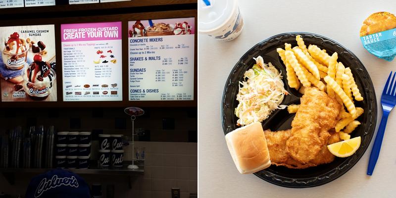Culver’s Menu