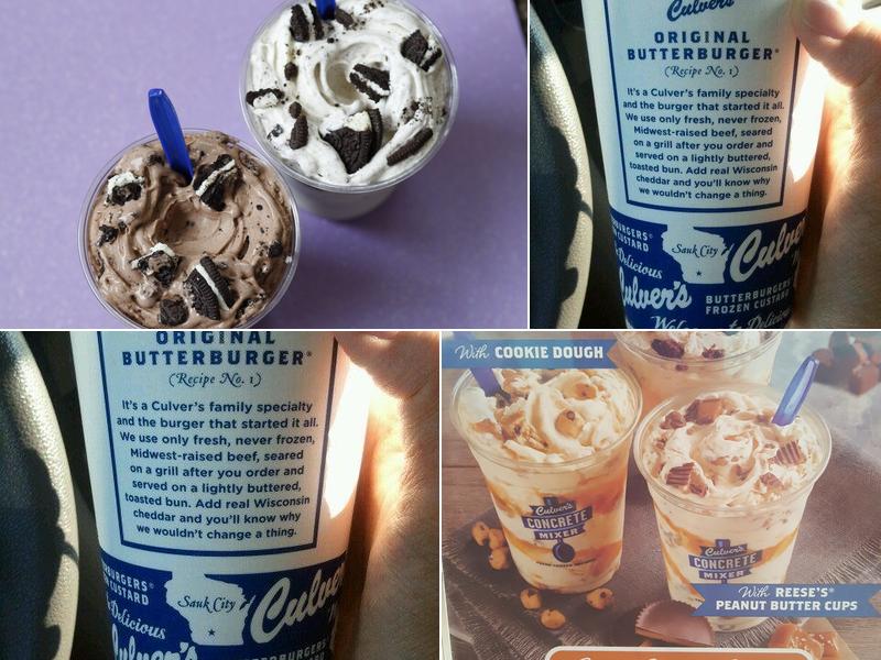 Culver’s Menu