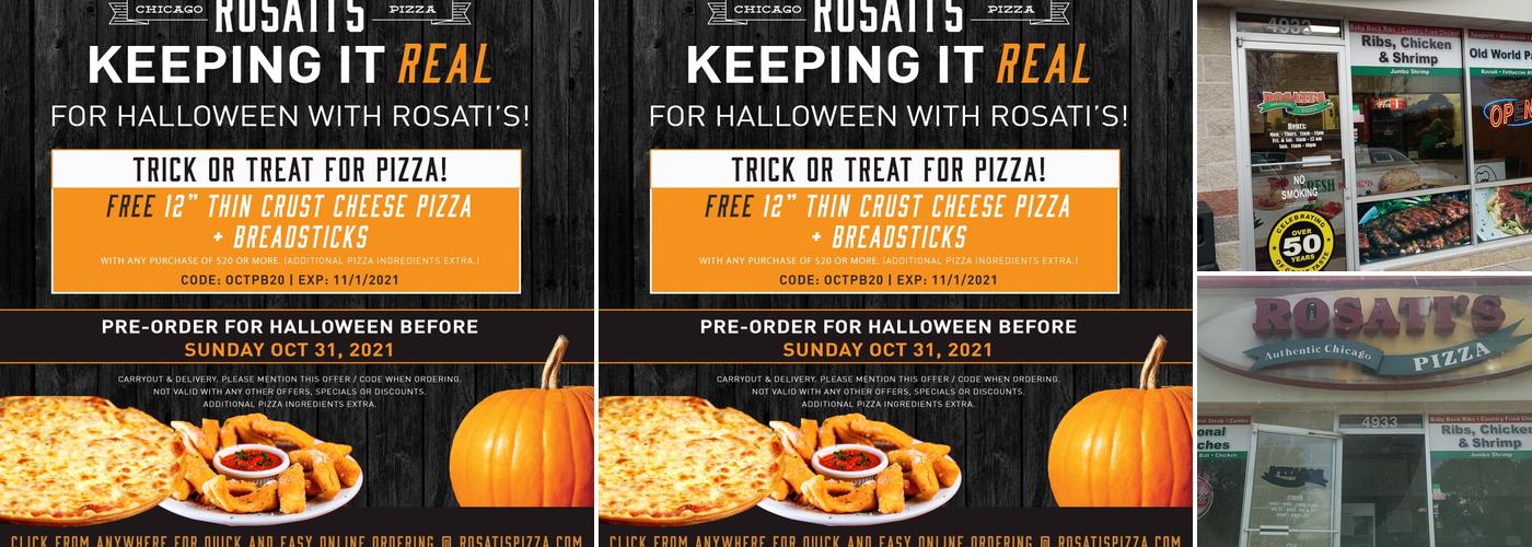 Rosati's Pizza (East) Menu