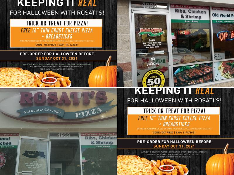 Rosati's Pizza (East) Menu